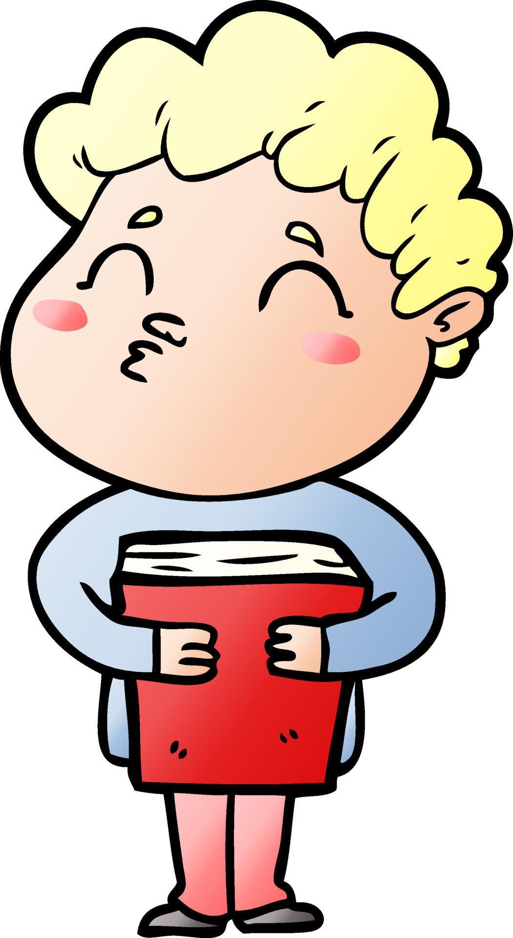 cartoon man pouting 12038573 Vector Art at Vecteezy