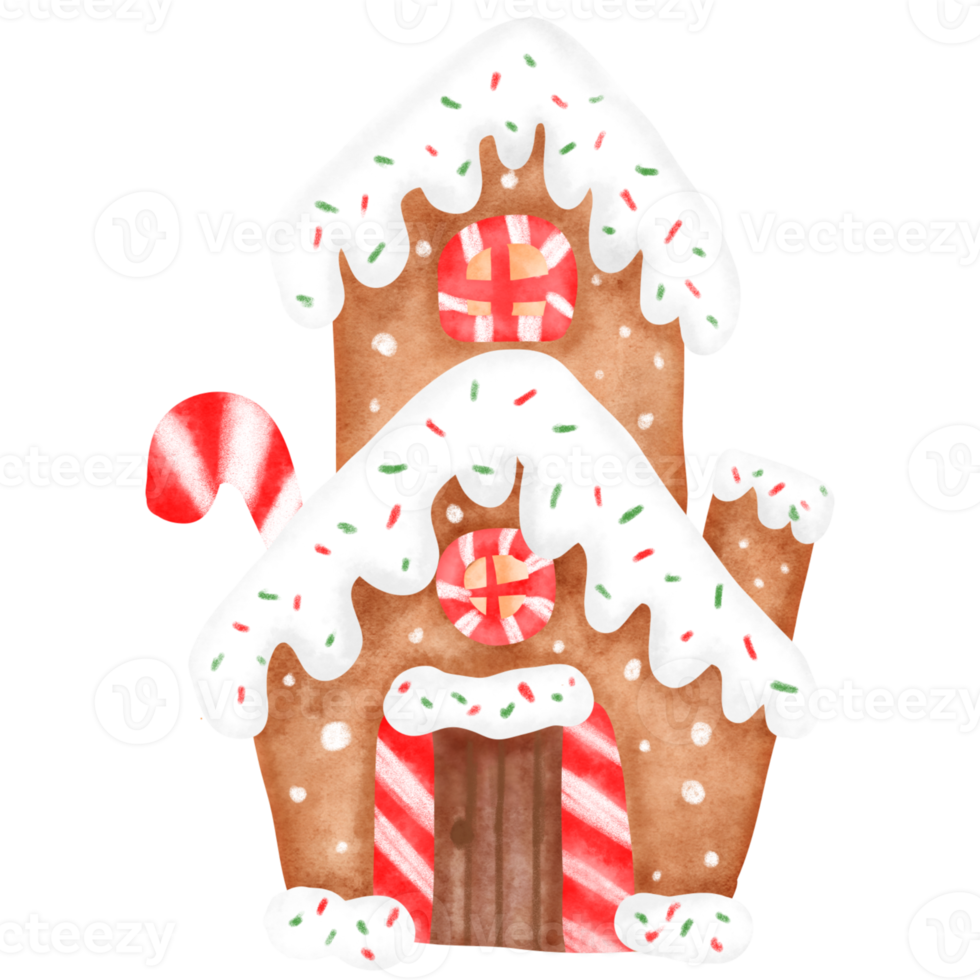 Christmas Cookie Watercolor illustration png