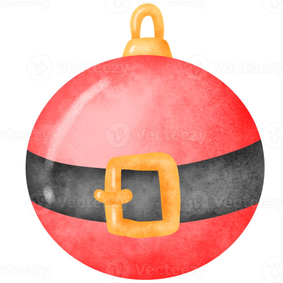 Christmas Ball Watercolor png