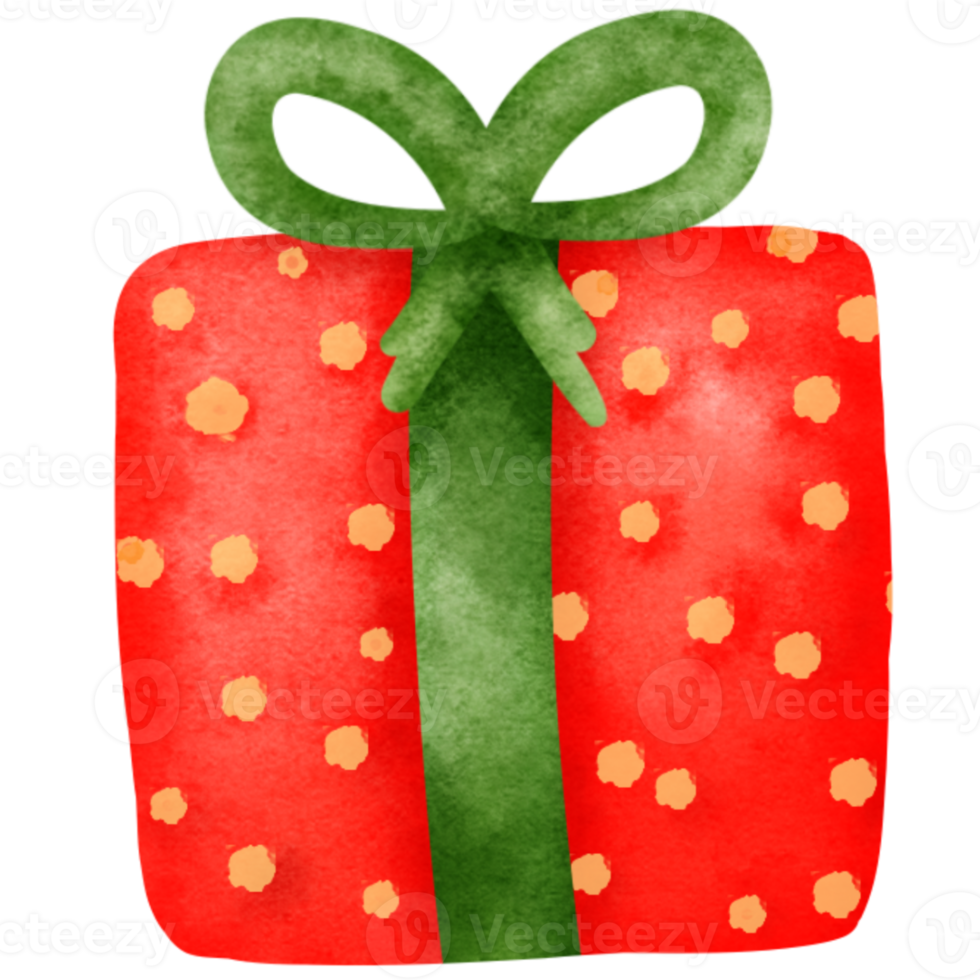 watercolor Christmas gifts png