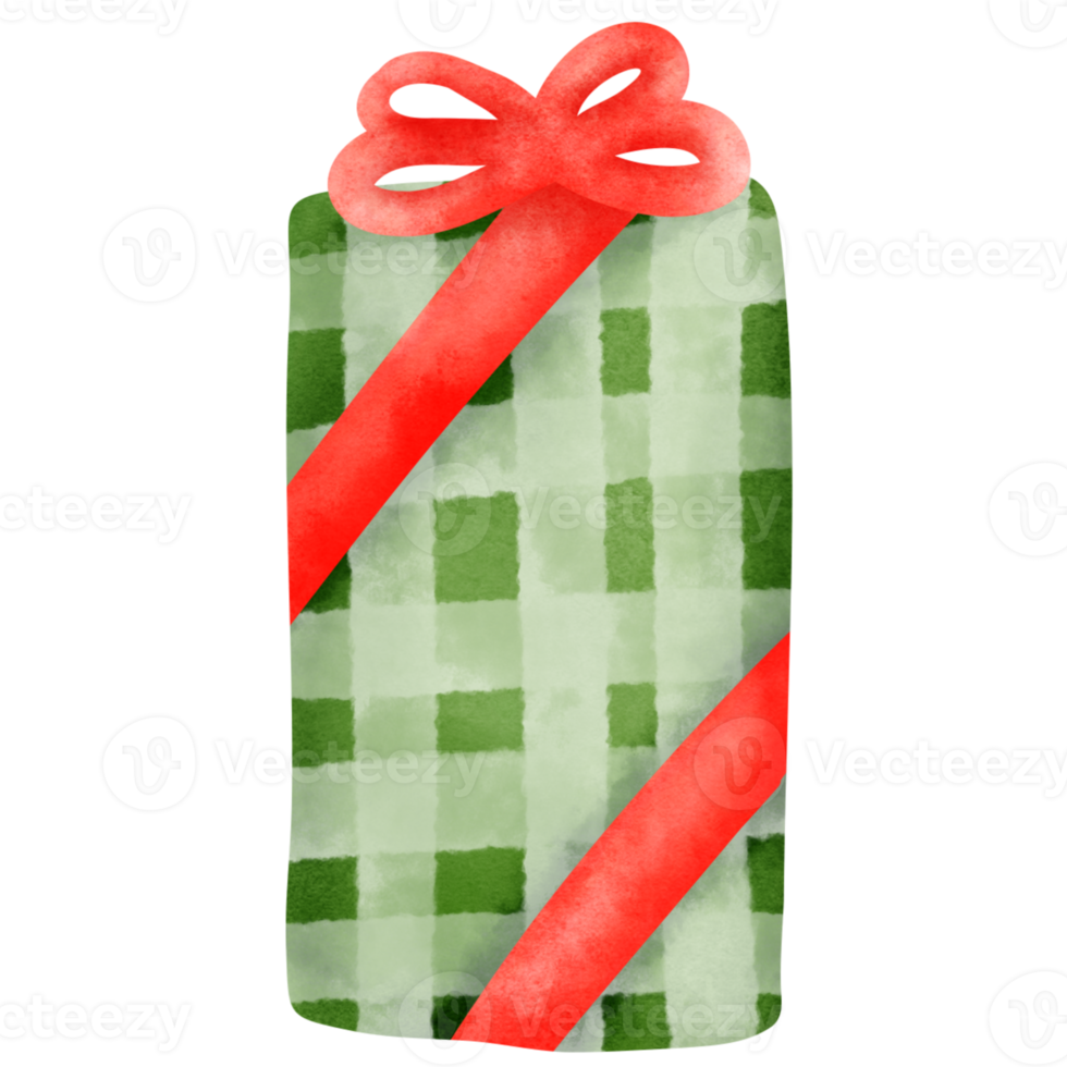 watercolor Christmas gifts png