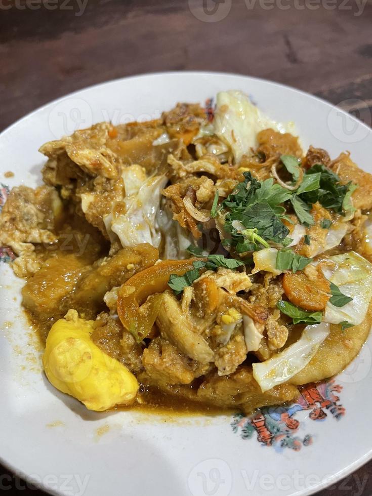 comida tradicional de fideos foto