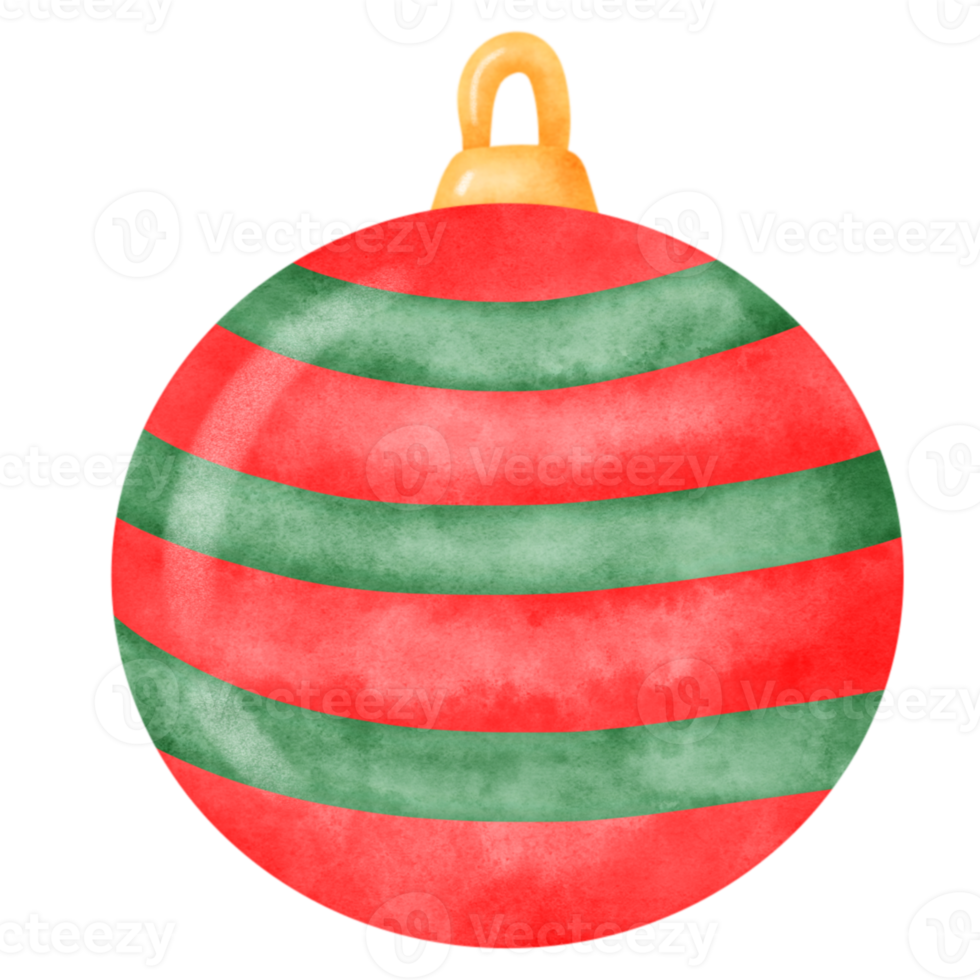 Christmas Ball Watercolor png