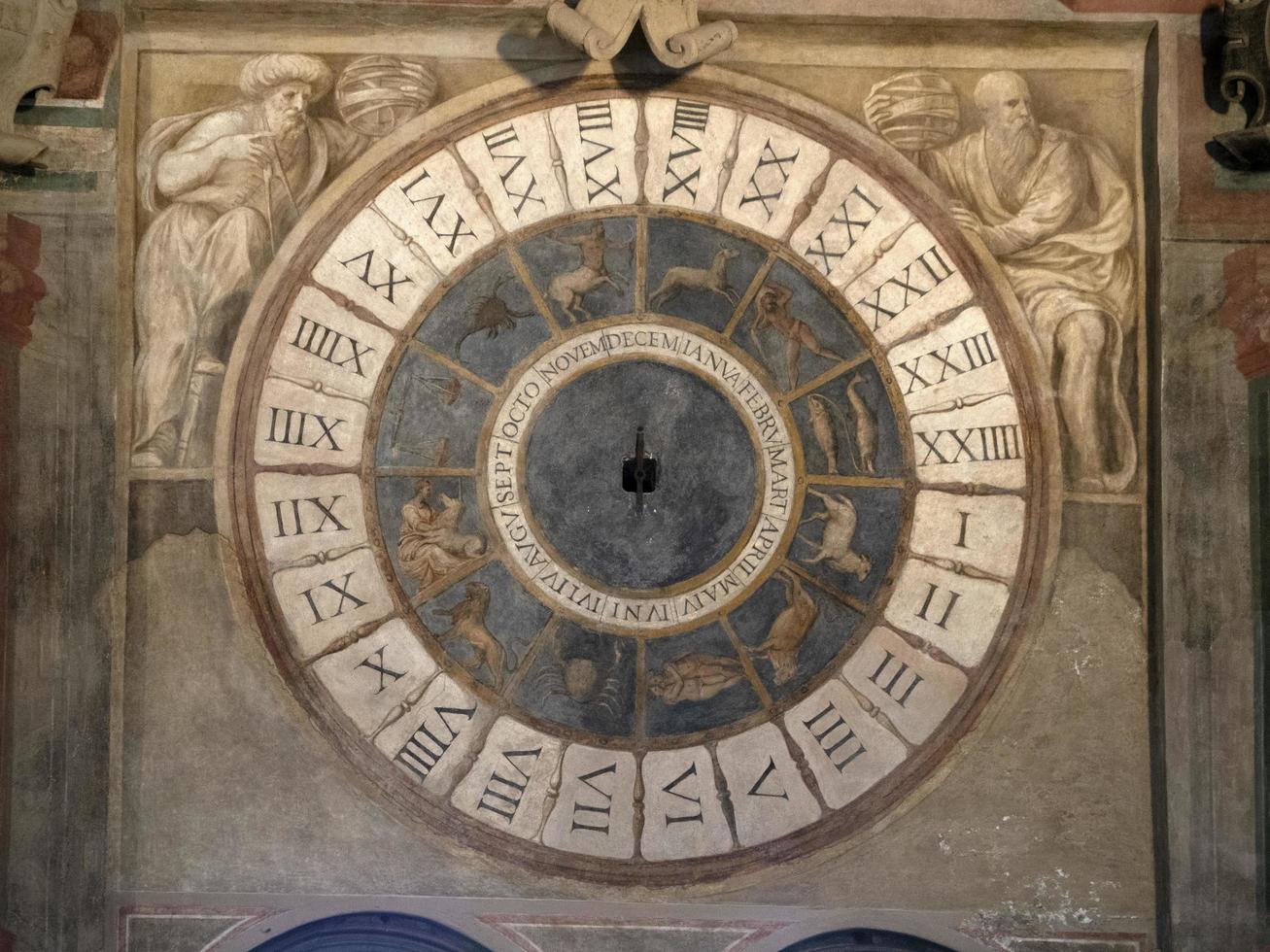 PADOVA, ITALY - APRIL 23 2022 - padova palazzo della ragione old medieval law court justice hall open to public after covid 19 pandemic photo
