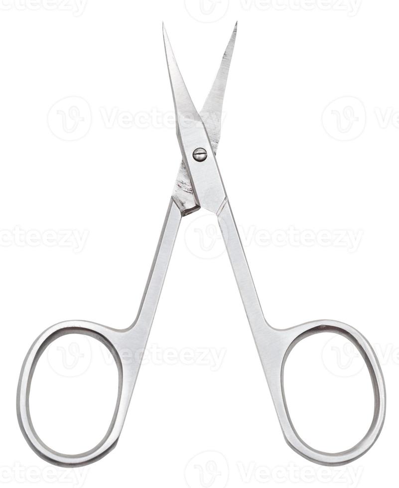 open manicure scissors photo