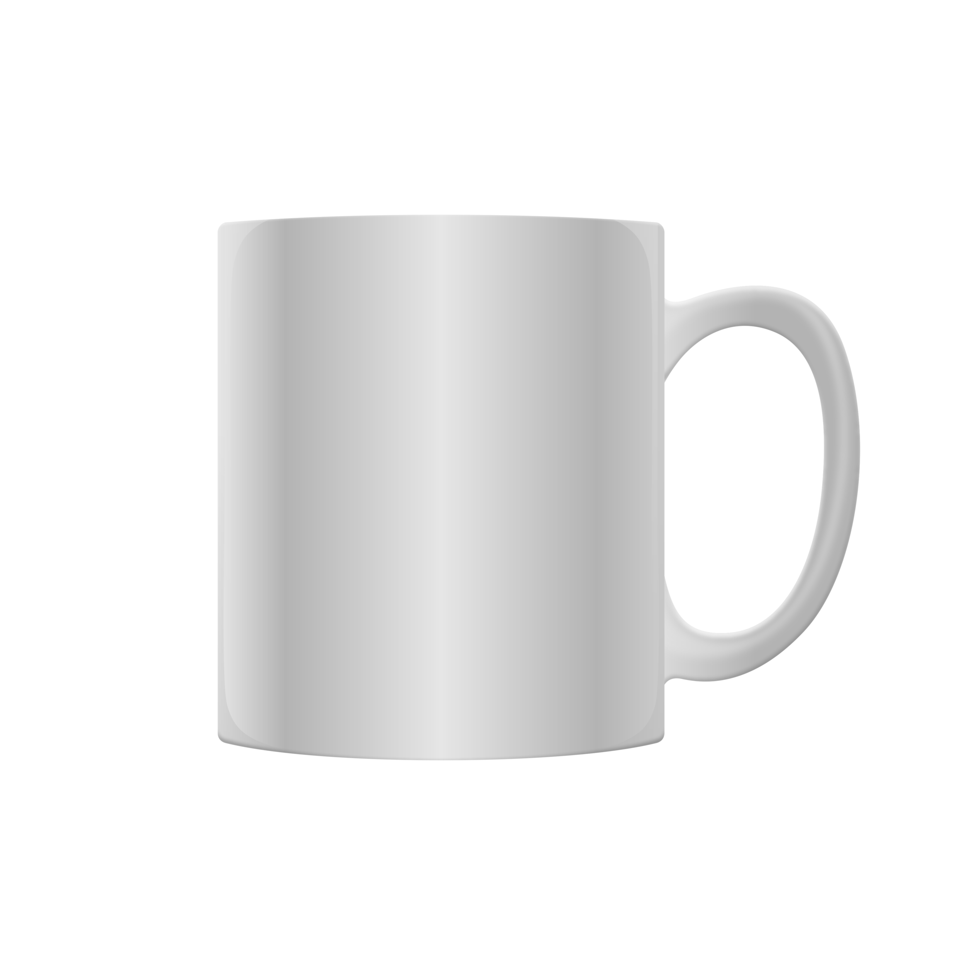 Blank single white mug 12041374 PNG