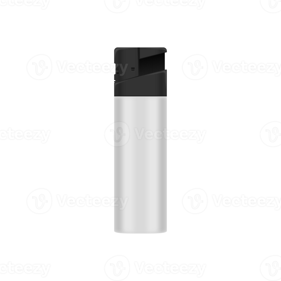 White lighter for mockup png