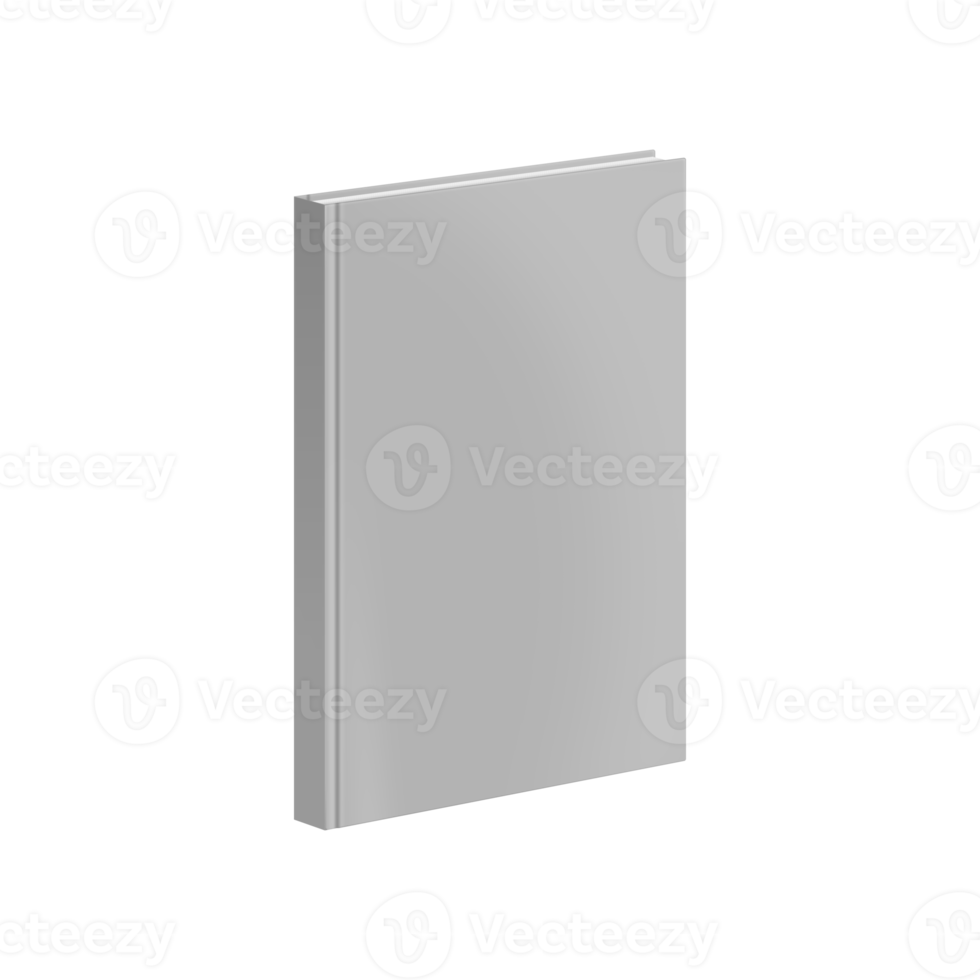 Hardcover blank mockup png