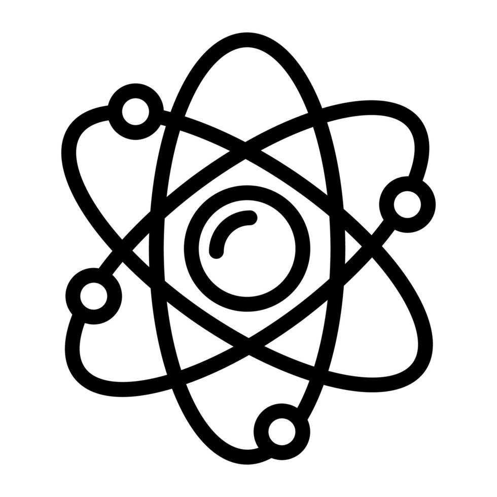 Chemistry Icon Line vector