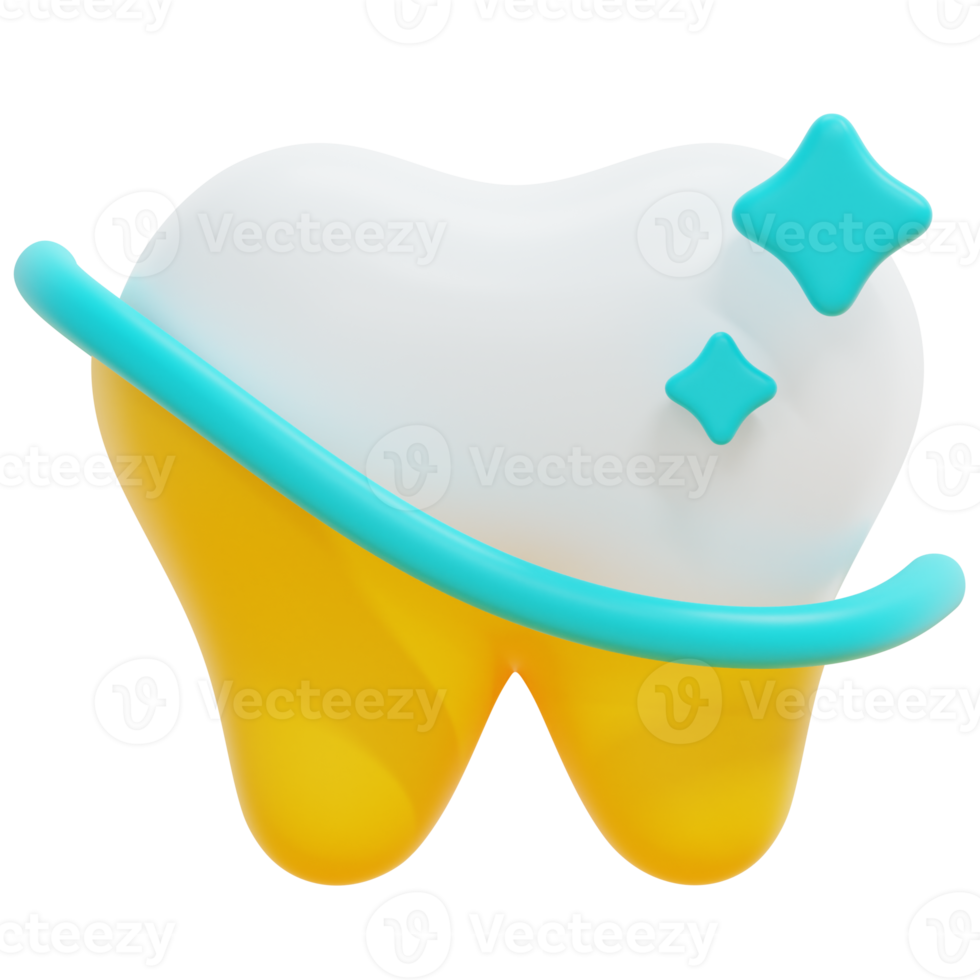 illustration de l'icône de rendu 3d blanchissant png
