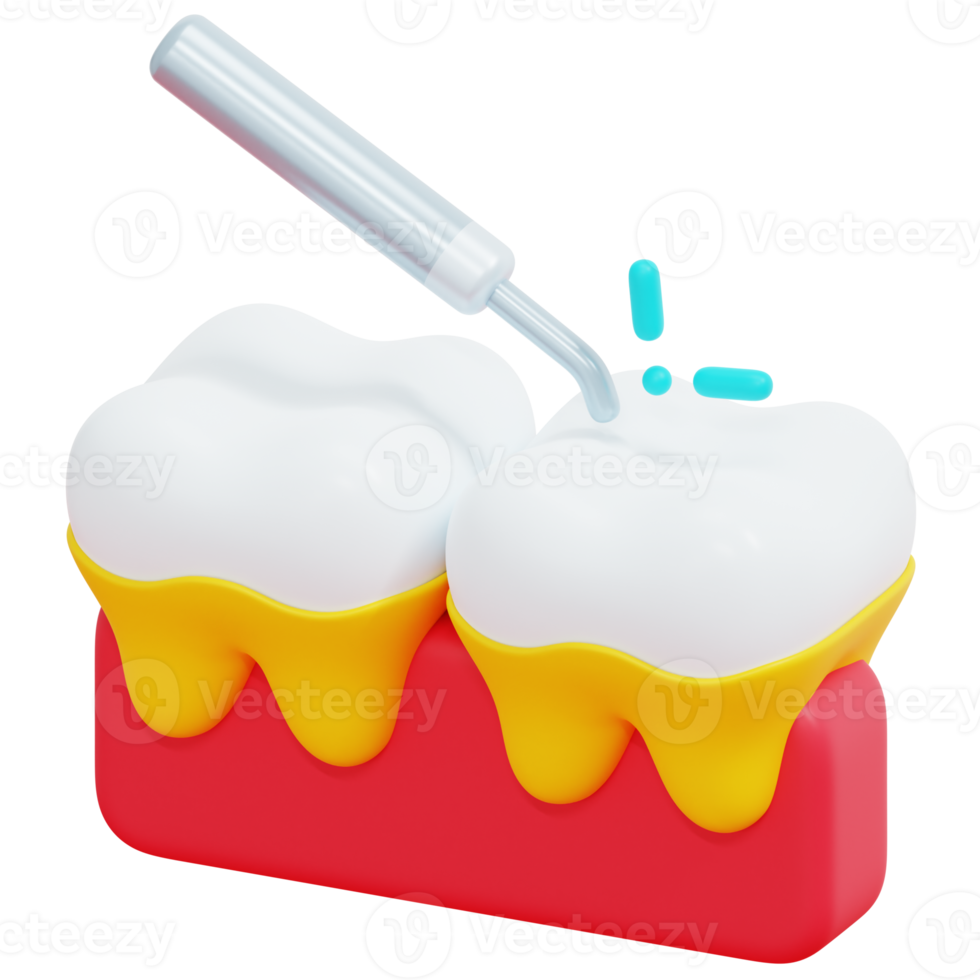 ilustración de icono de procesamiento 3d de escala png