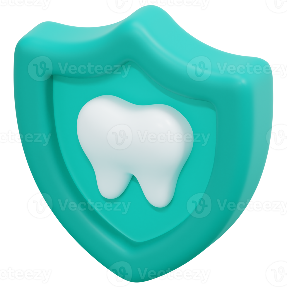 dental insurance 3d render icon illustration png