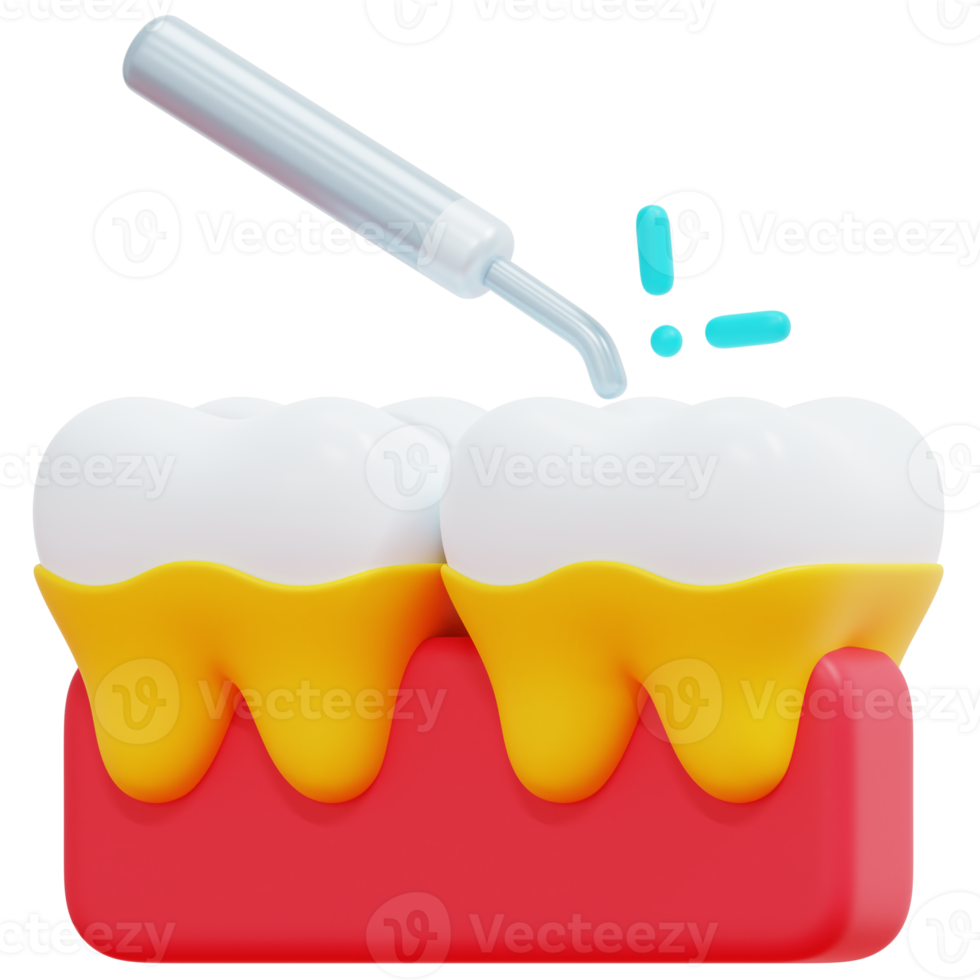 ilustración de icono de procesamiento 3d de escala png