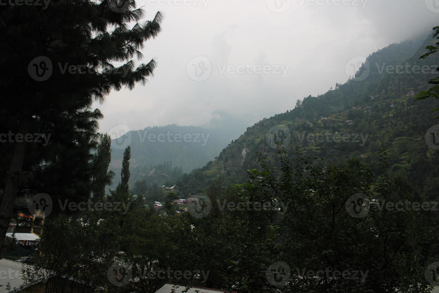 Majestic Beauty of Neelum Valley, Kashmir. Neelum Valley is famous for its natural beauty, high mountains, beautiful green valleys and crystal clear water rivers. photo