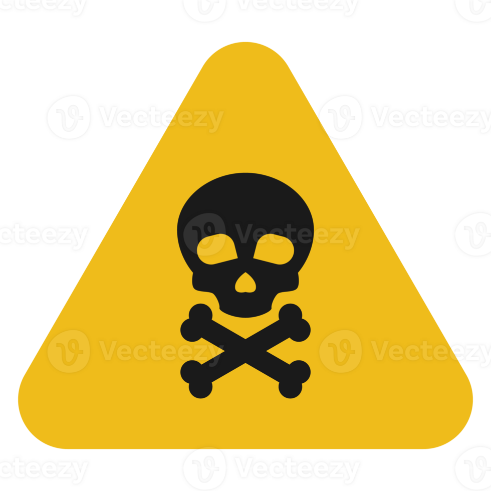 Danger sign icon transparent background png