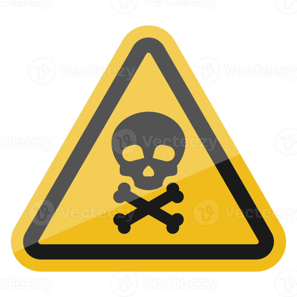 Danger sign icon transparent background png