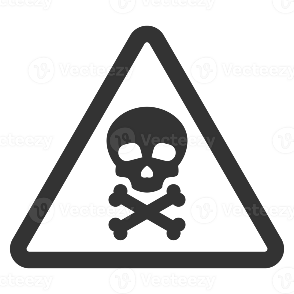 Gevaar teken icoon transparant achtergrond png