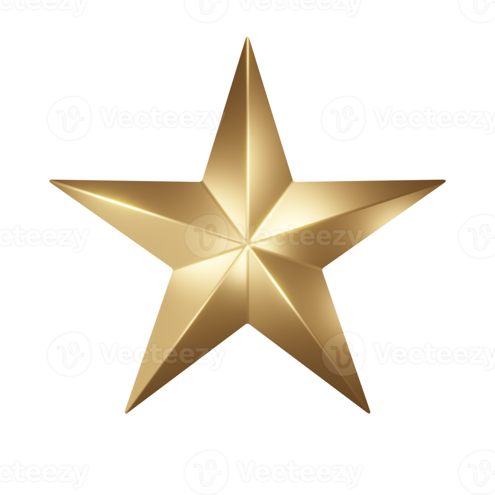 star 3d icon gold png