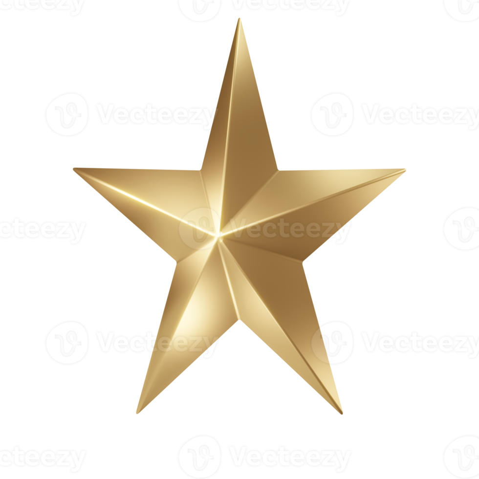 star 3d icon gold png