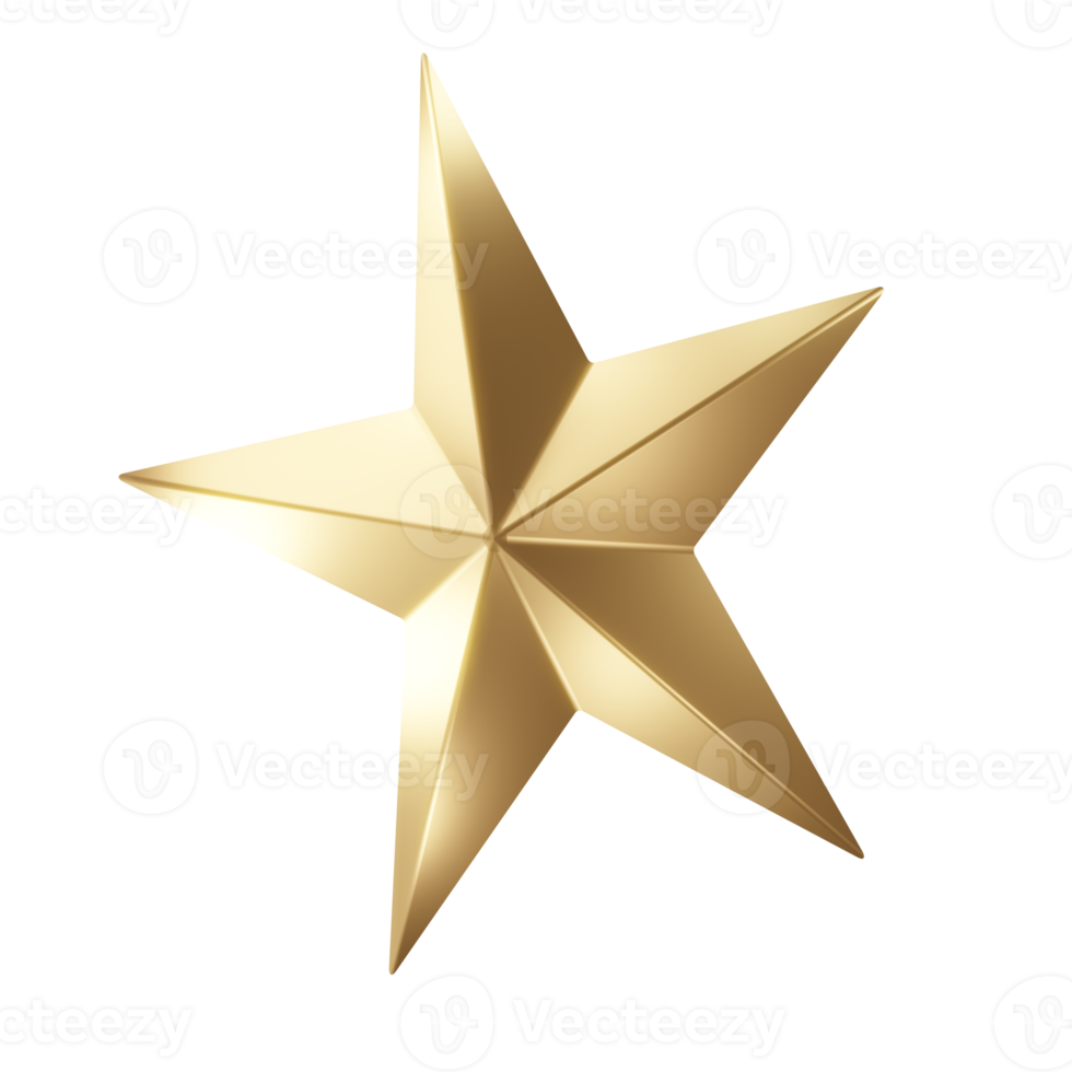 star 3d icon gold png