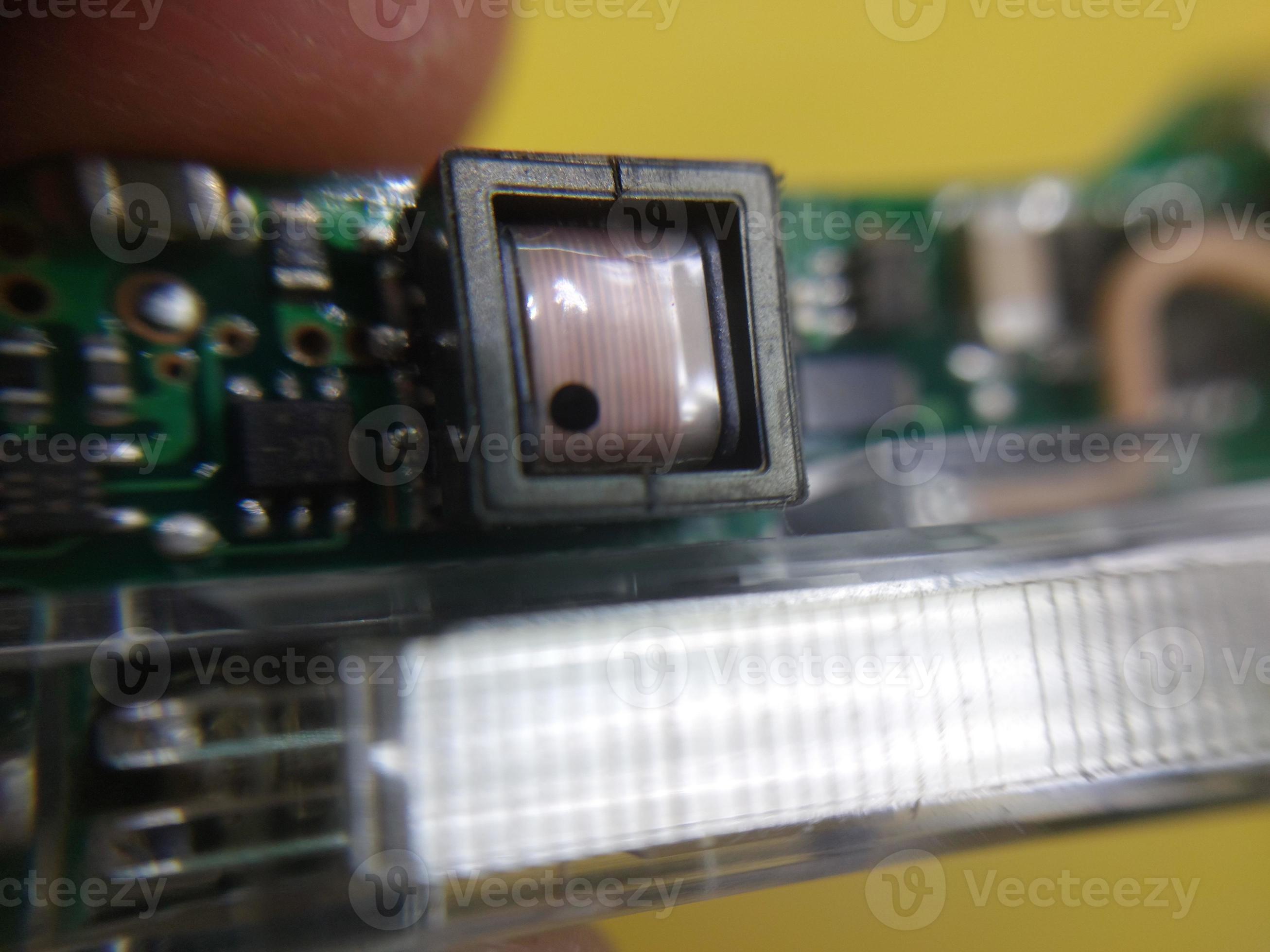 Disassembly and repair of digital camera parts 12043080 Stock Photo at