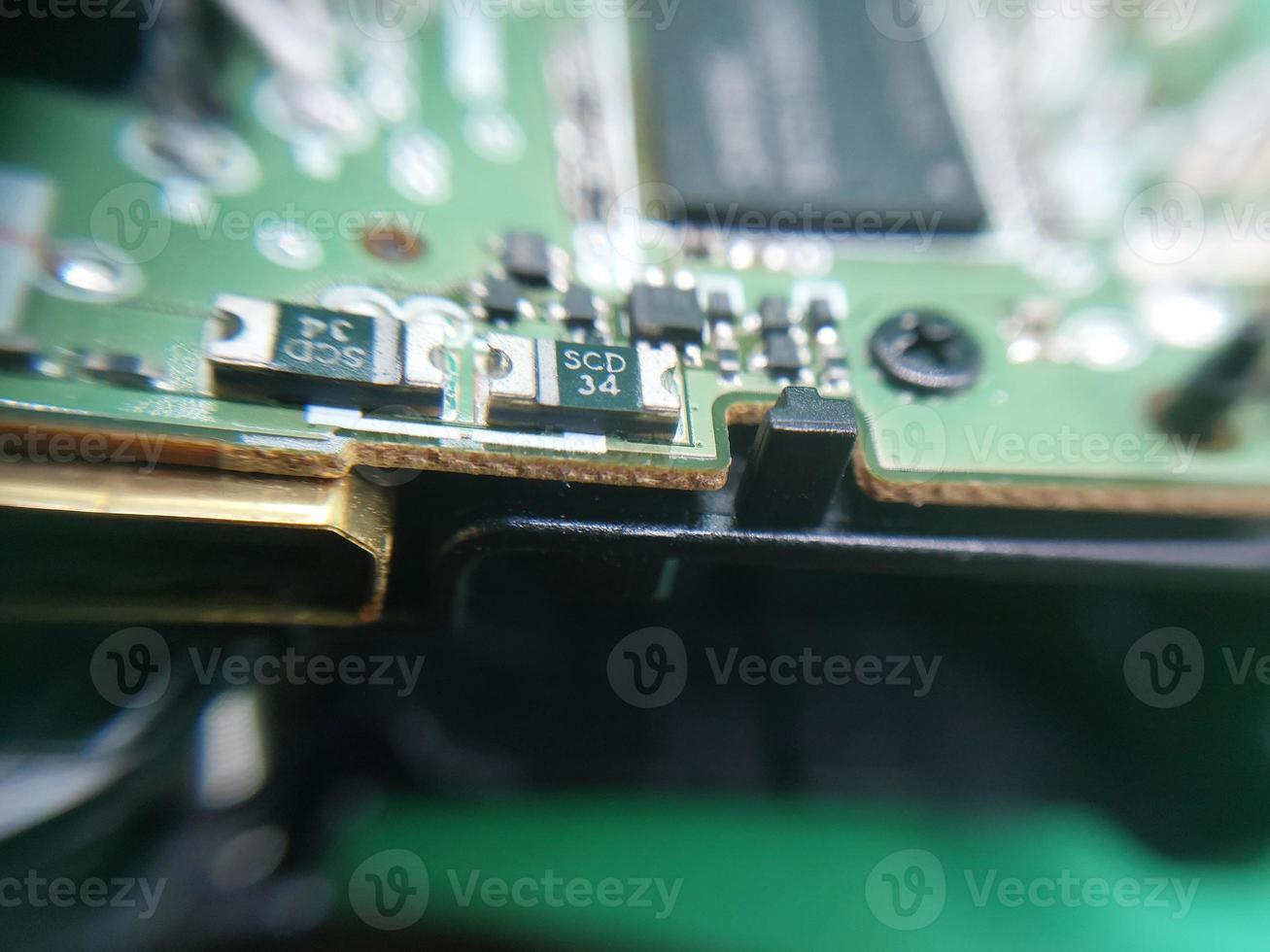 Disassembly and repair of digital camera parts photo