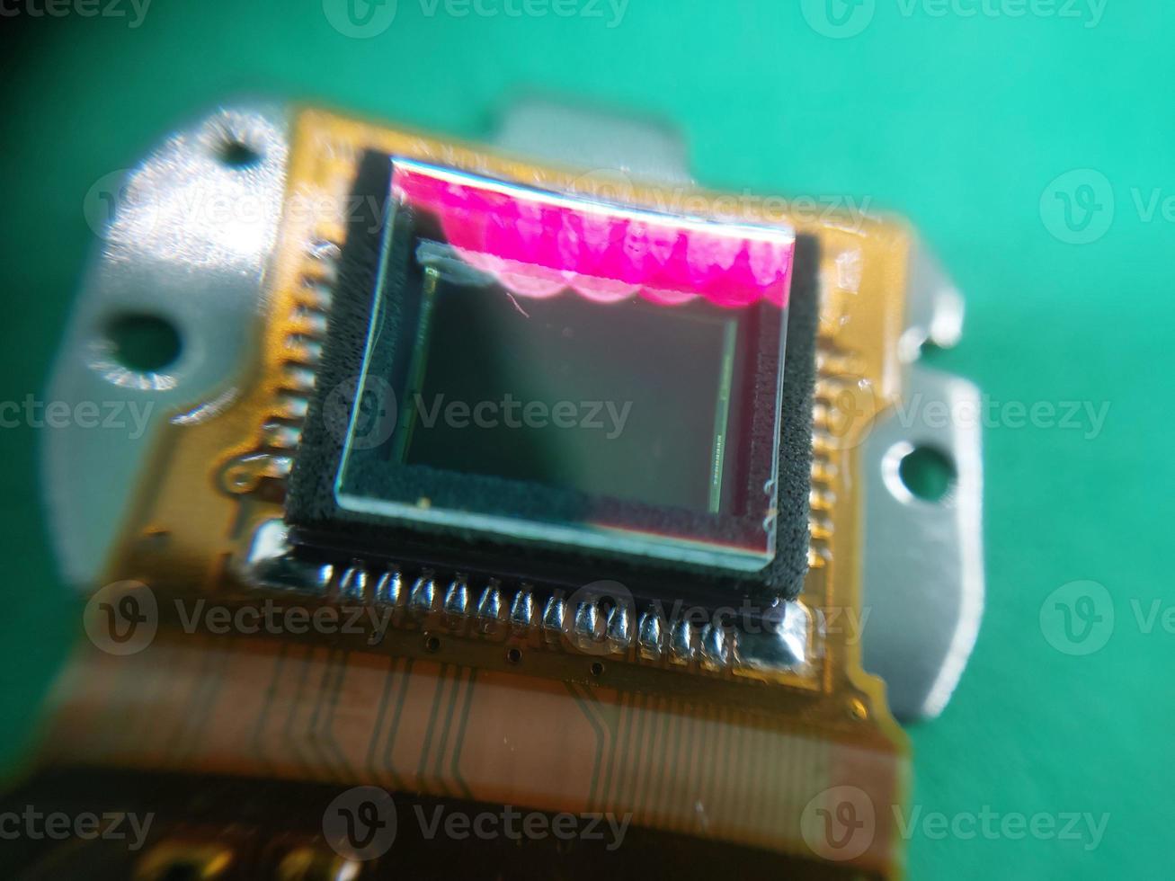 Disassembly and repair of digital camera parts 12043109 Stock Photo at