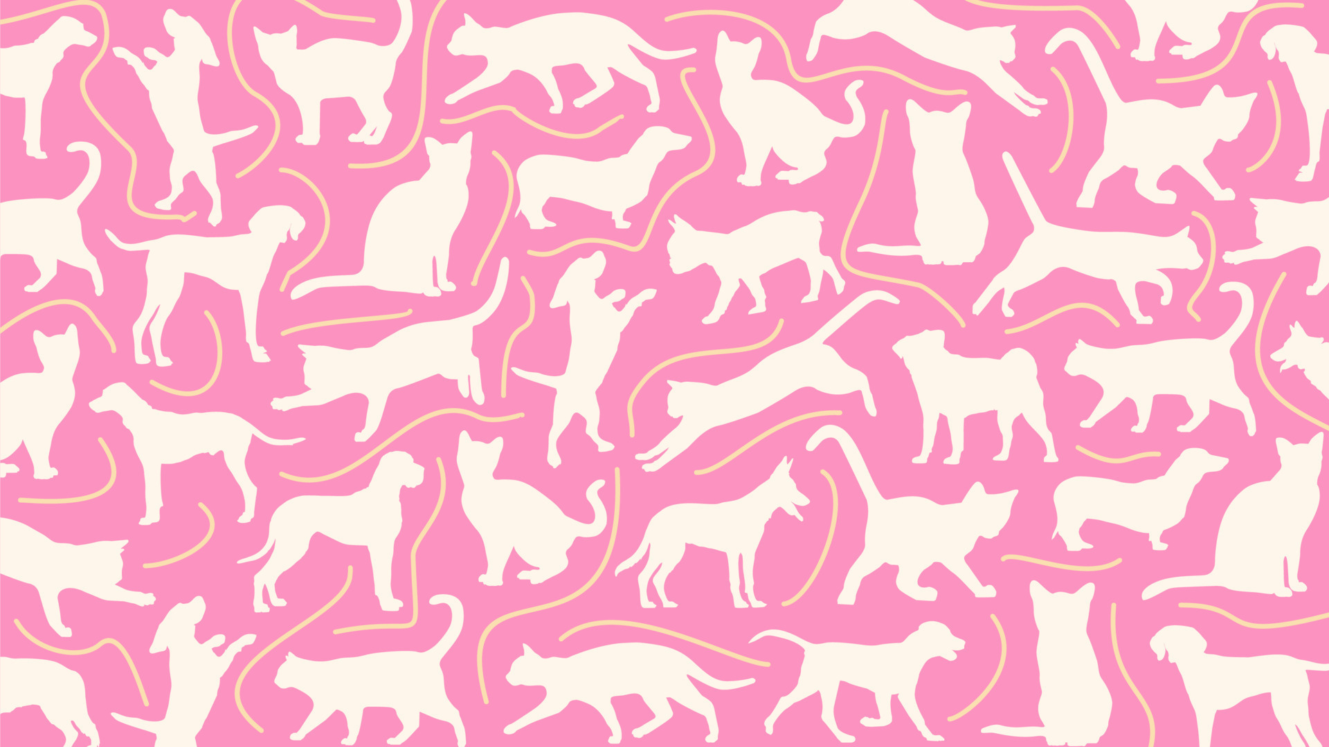 Pink Dog Vector Art, Icons, and Graphics for Free Download