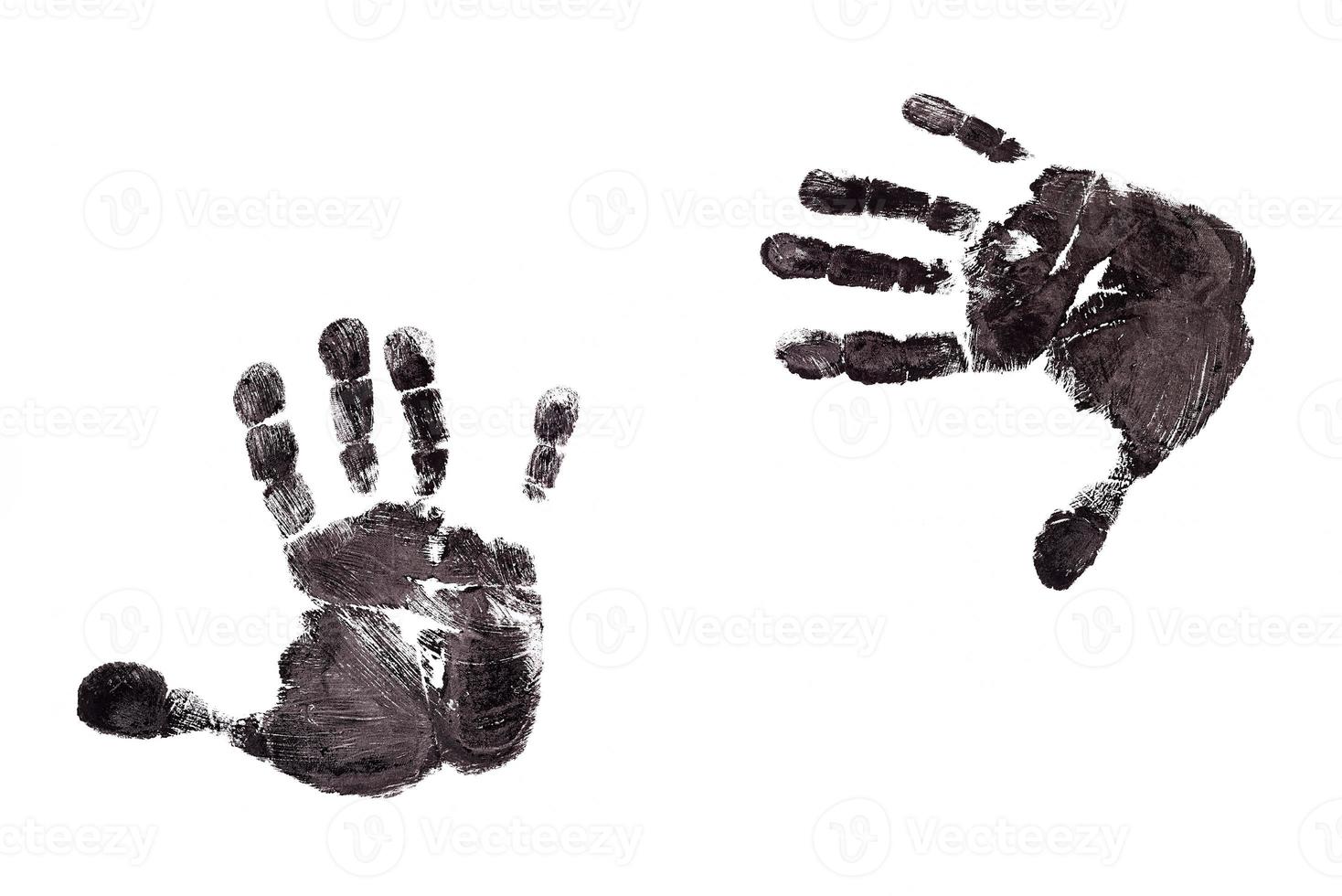 Imprint finger hands photo