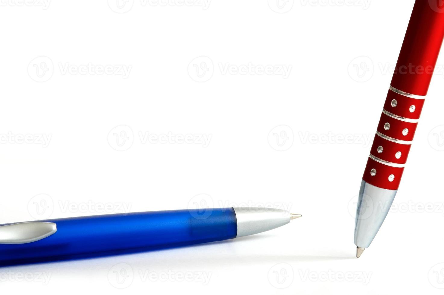 Two red and blue pen 12043589 Stock Photo at Vecteezy