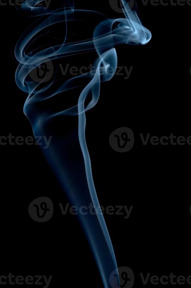Blue Smoke close up photo