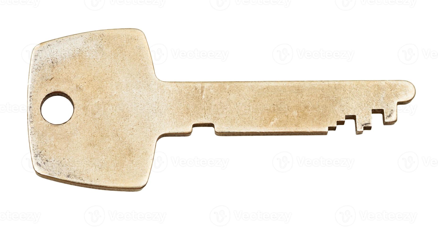 brass flat key photo