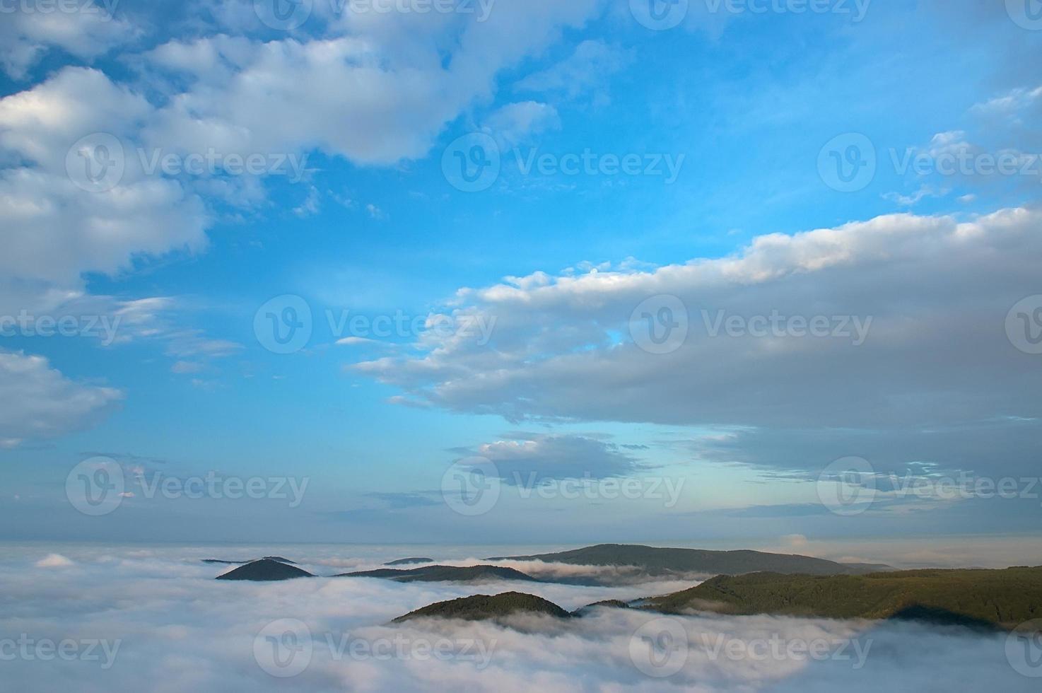 Inversion of the mountains photo