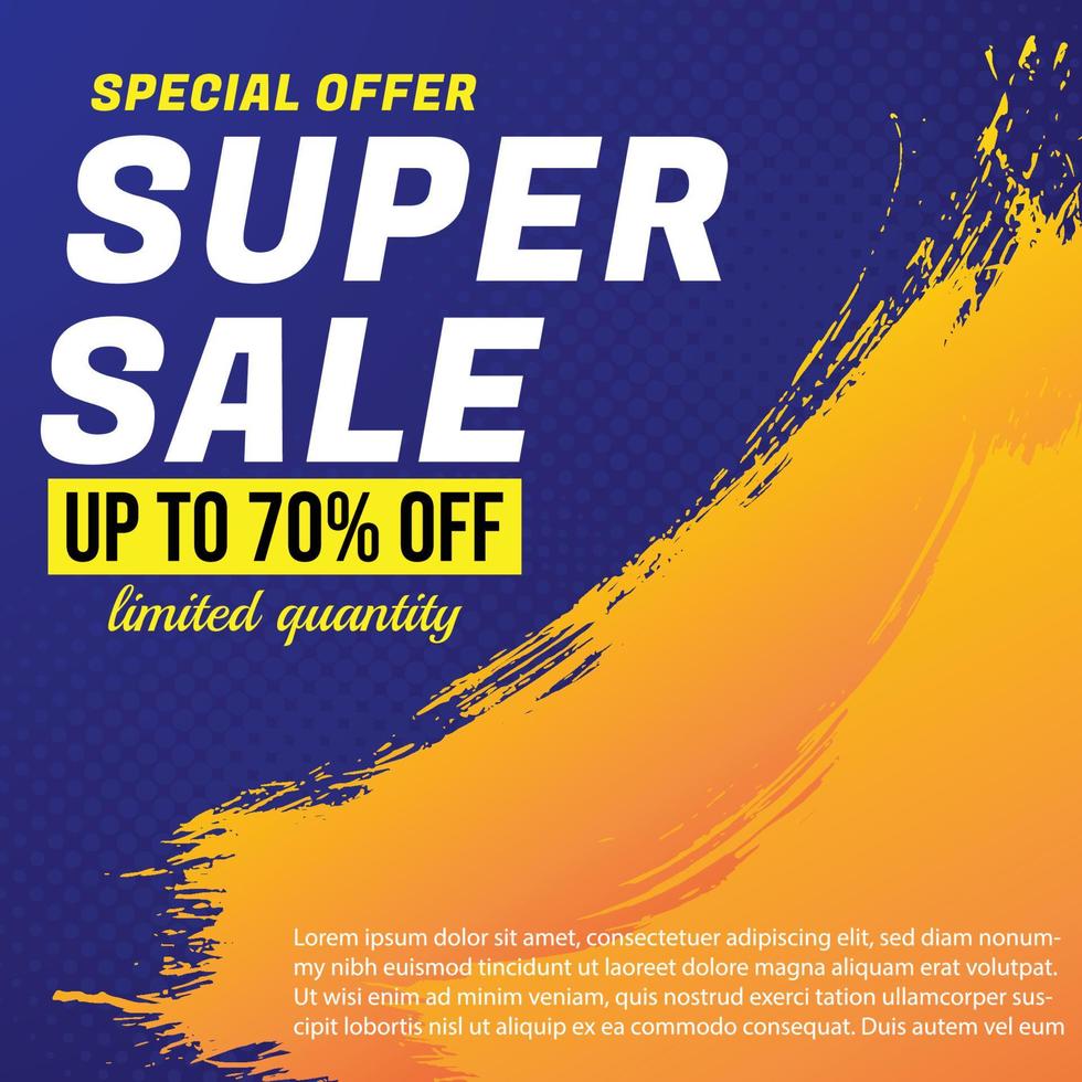 modern sale banner vector