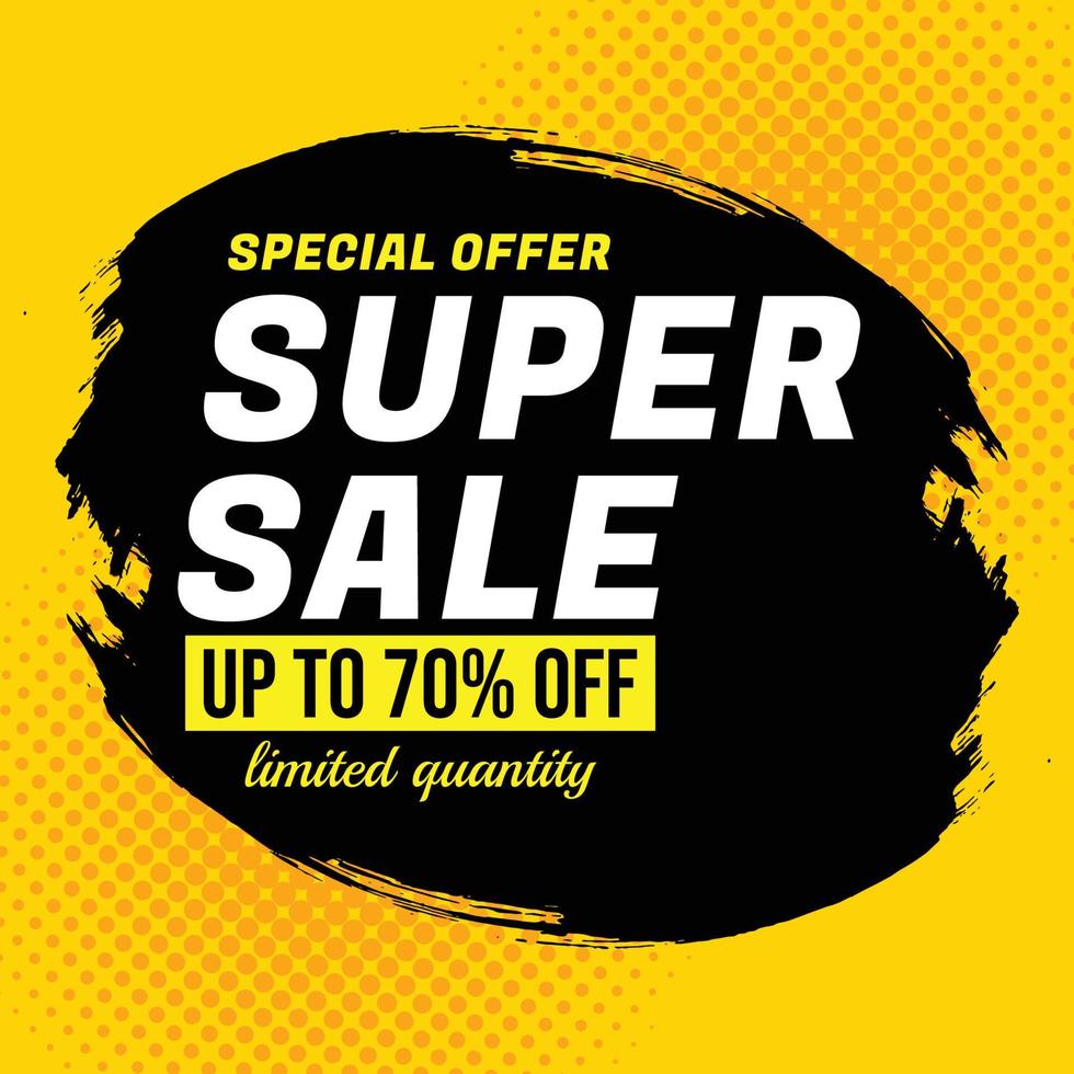 modern sale banner vector
