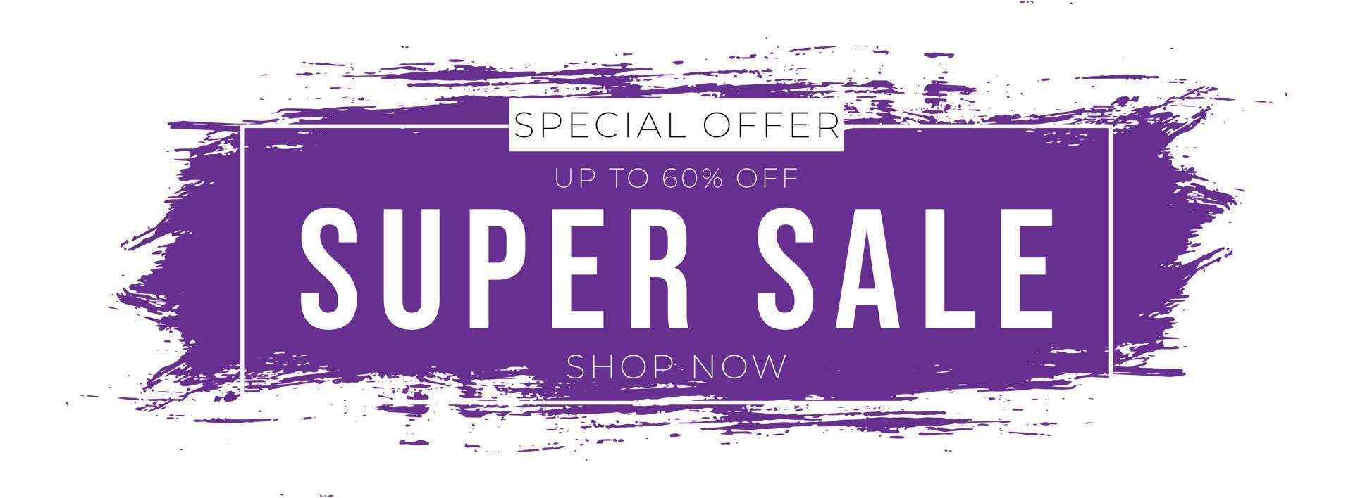 modern sale banner vector