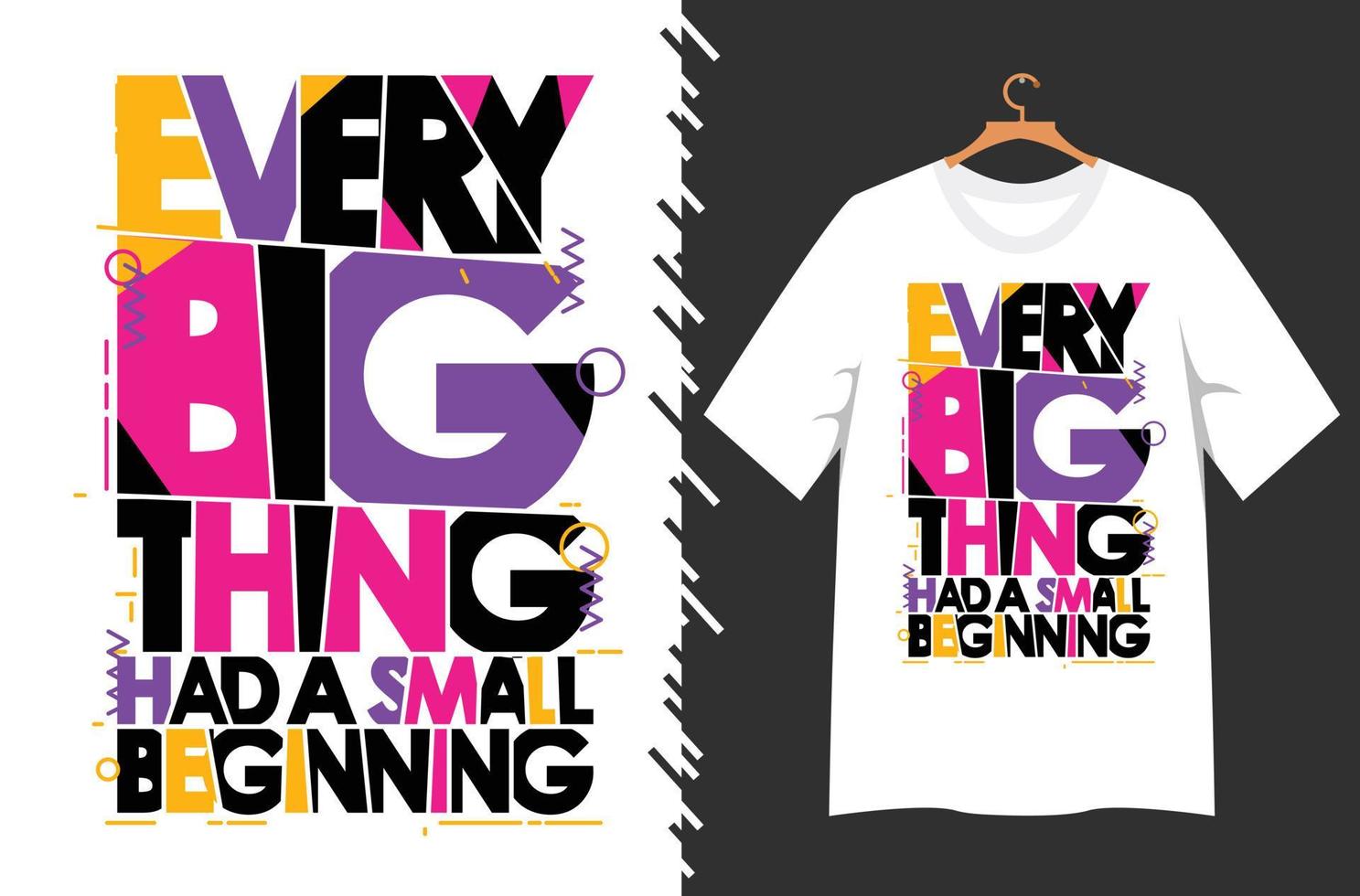 quote typography for t shirt design vector