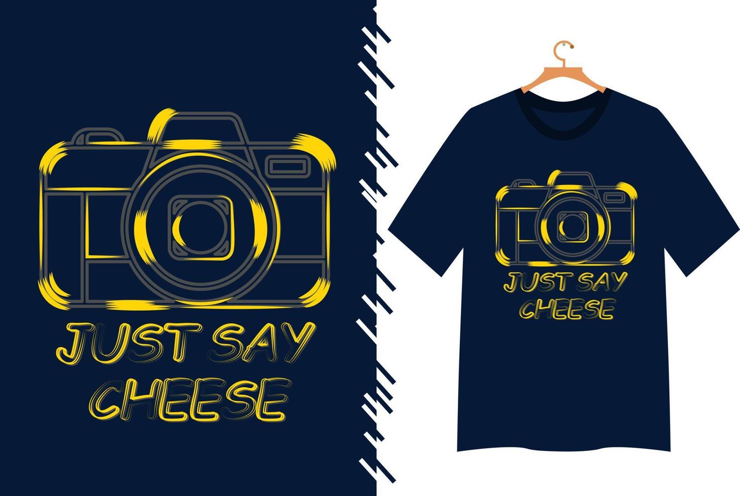 camera illustration for t shirt design vector