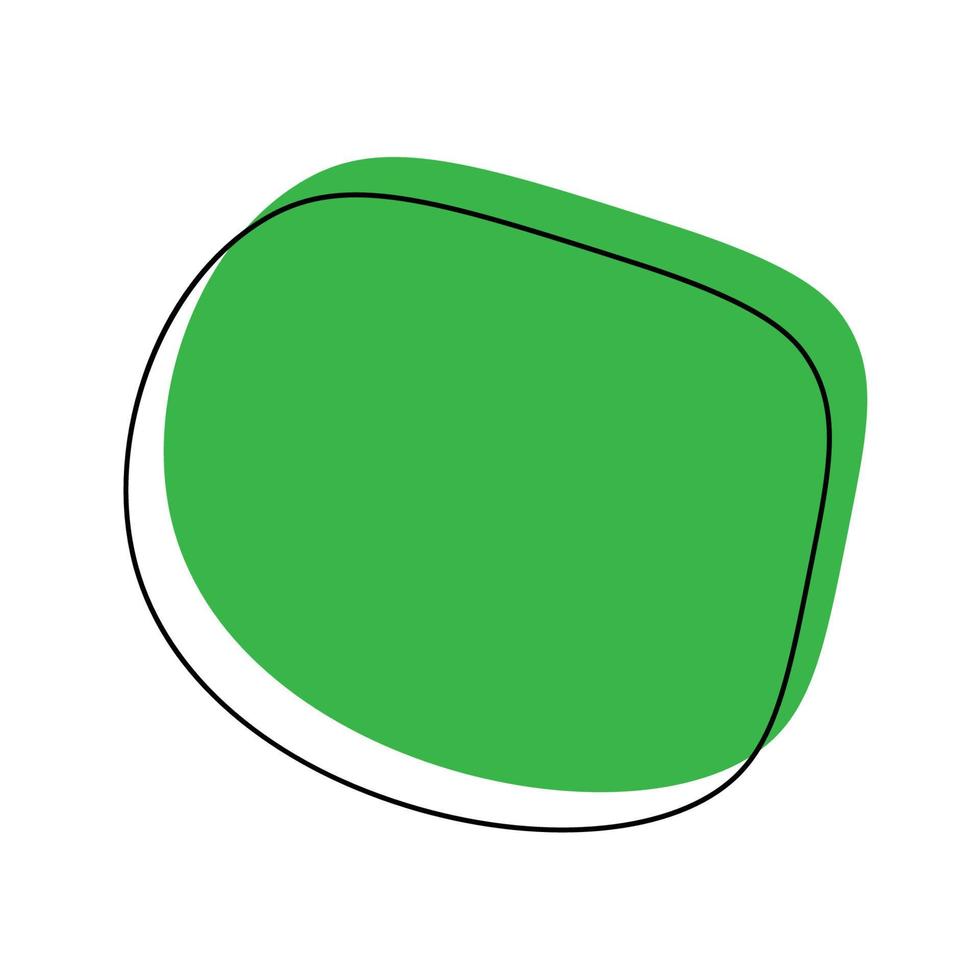 Abstract Shape LineArt vector