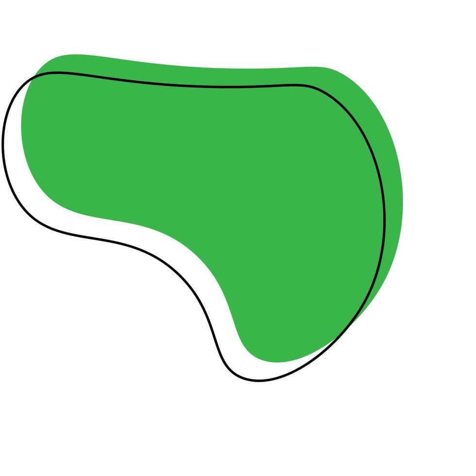 Abstract Shape LineArt vector