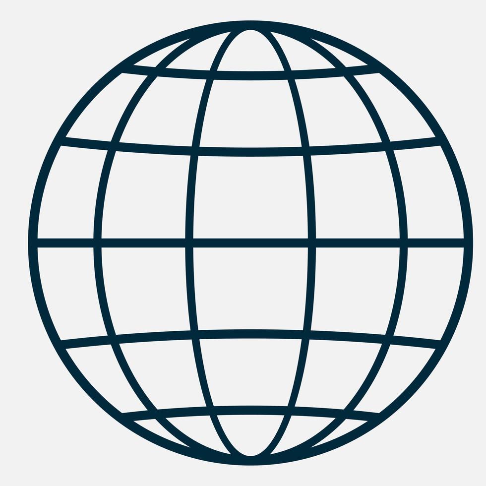Basic RGB globe vector