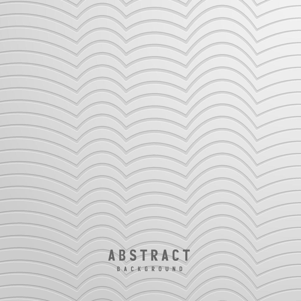 fondo abstracto de color blanco y gris con forma geométrica. ilustración vectorial vector