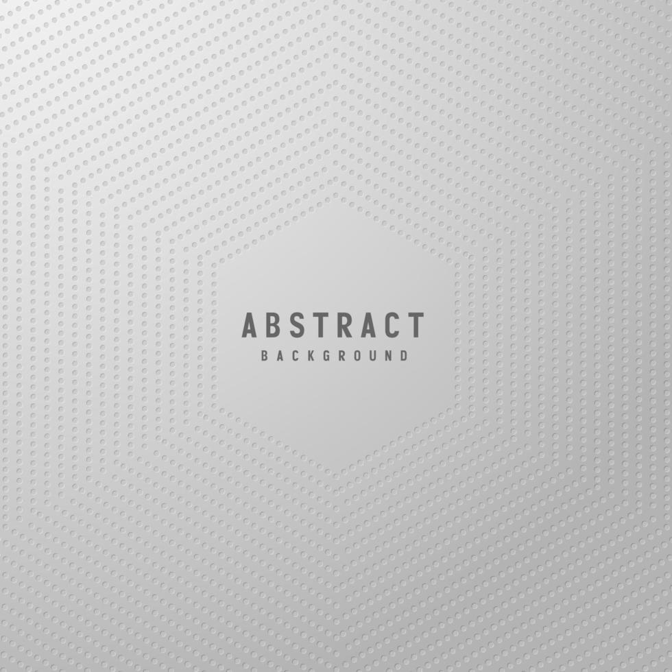 Abstract white and gray color background with geometric shape. Vector illustration.