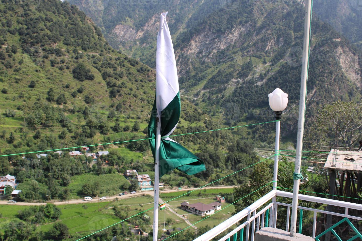 Majestic Natural Beauty of Neelum, Valley, Kashmir. Neelum Valley is famous for its natural beauty, lush green trees and clean water rivers. photo