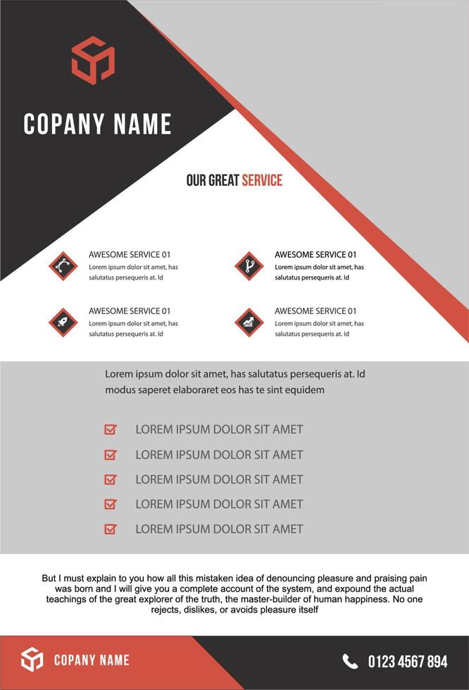 Vector template design for Brochures, Annual Reports, Magazines, Posters, Company Presentations, Portfolios, Flyers, infographics, simple modern layouts