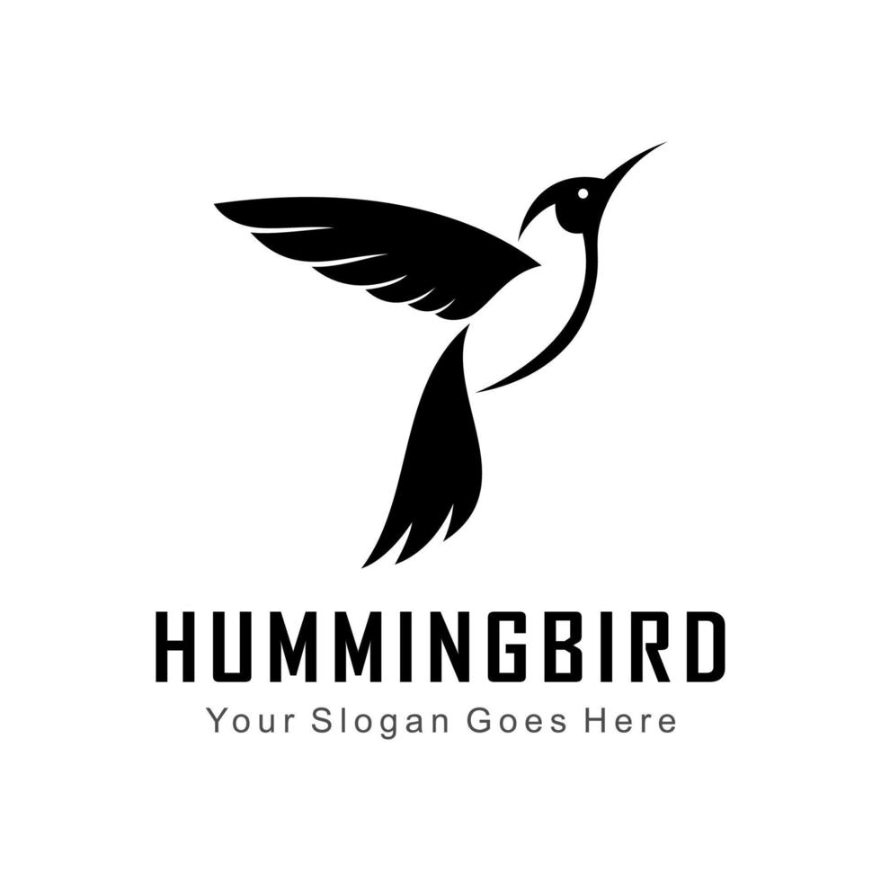 hummingbird vector logo