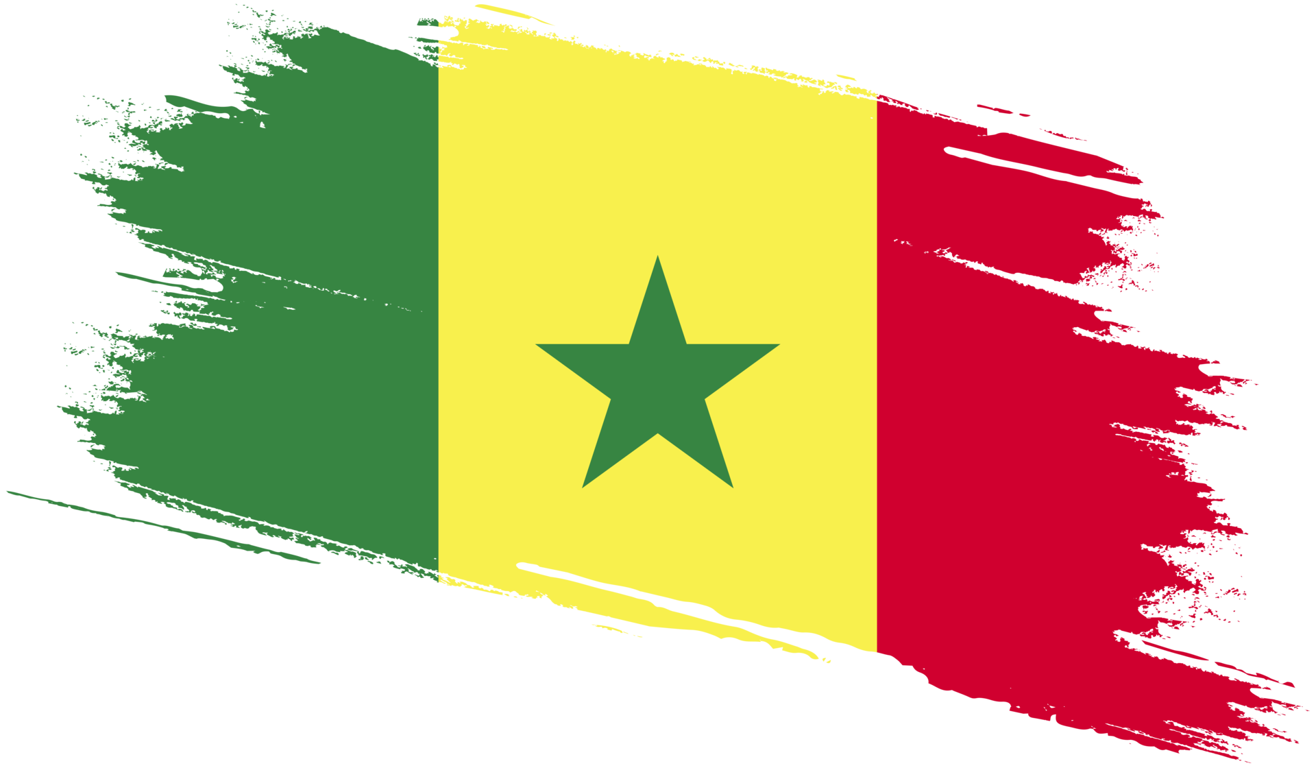 Flag of Senegal - le drapeau du Sénégal