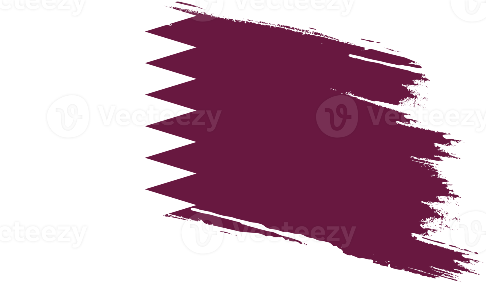 Qatar flag with grunge texture 12046659 PNG