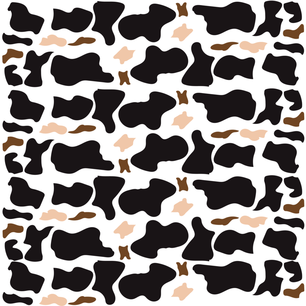 Cow seamless patterns png