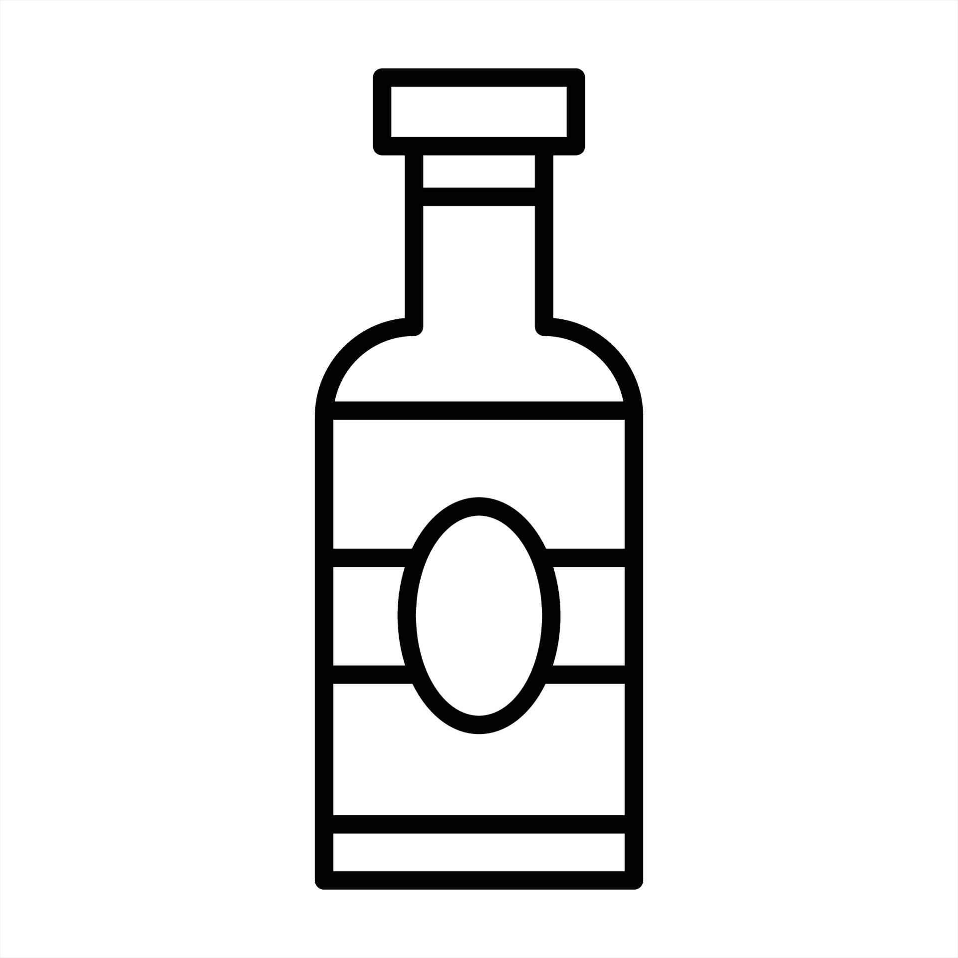 syrup bottle outline icon 12047670 Vector Art at Vecteezy